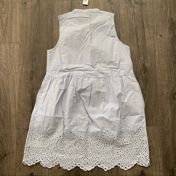 GAP Sleeveless Striped Dress with Pockets NWT - Picture 3 of 5